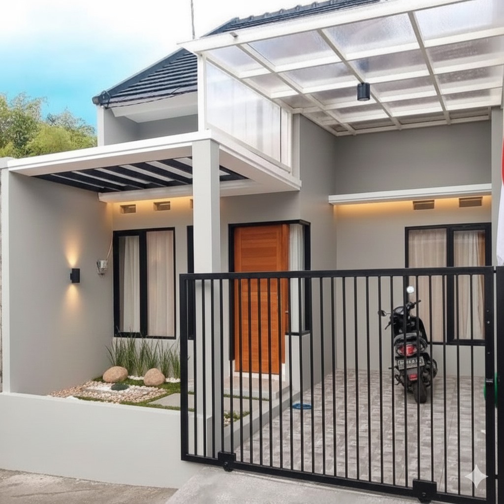 model pagar minimalis harga permeter ya