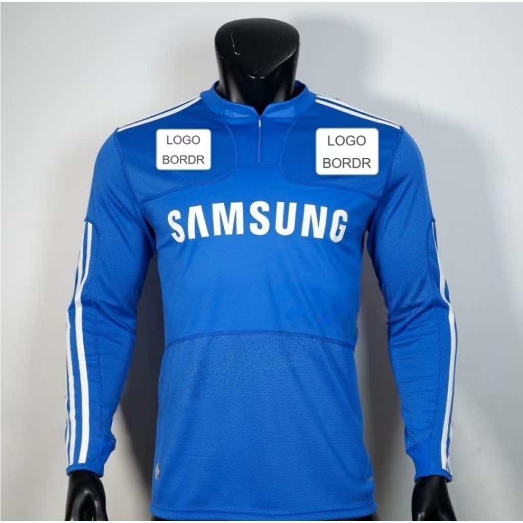 JERSEY BOLA RETRO CHELSEA HOME LONGSLEEVE LENGAN PANJANG LS 2009 2010