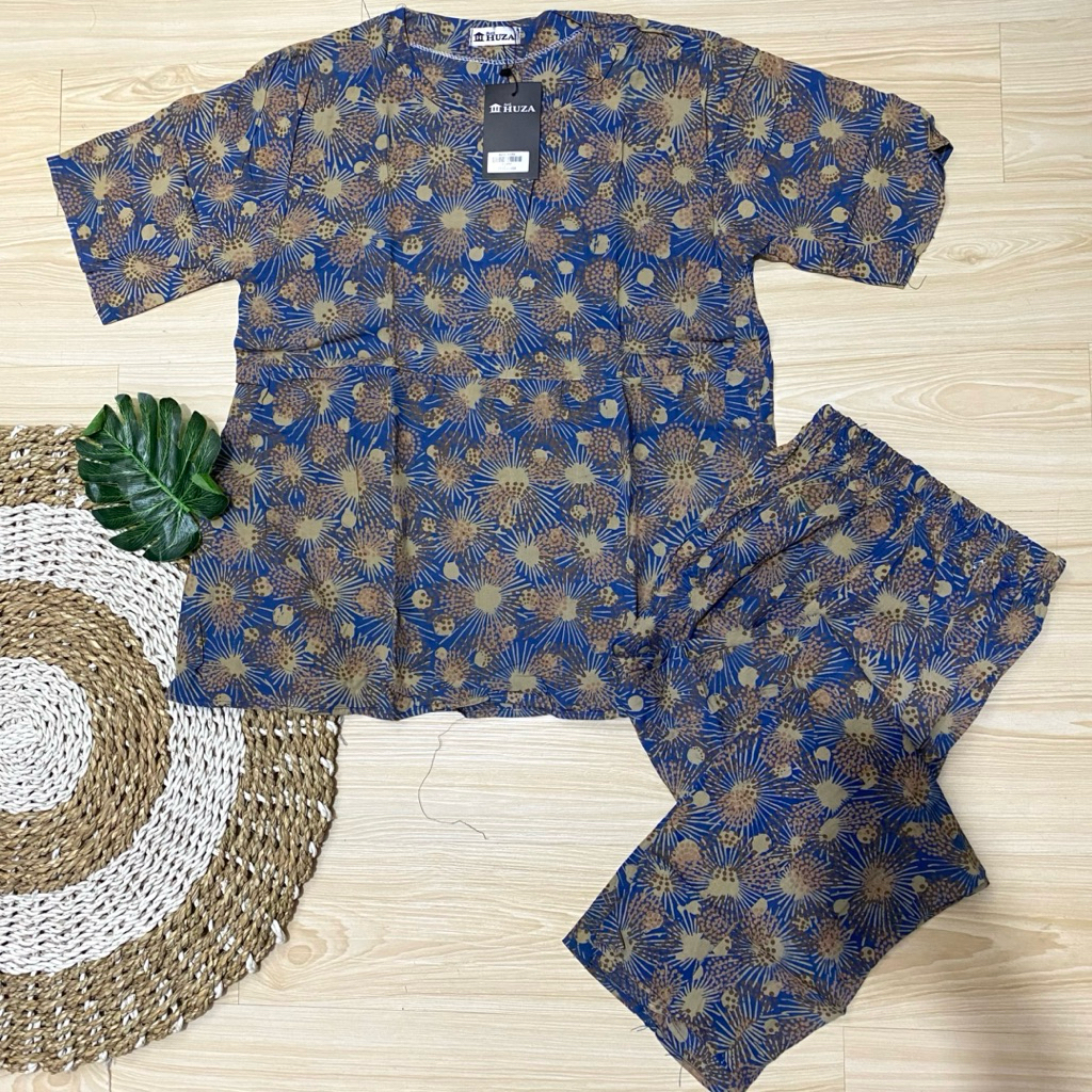 (HF) CP Batik Huza Standar Babydoll Tgn Pendek (BB 65-70)