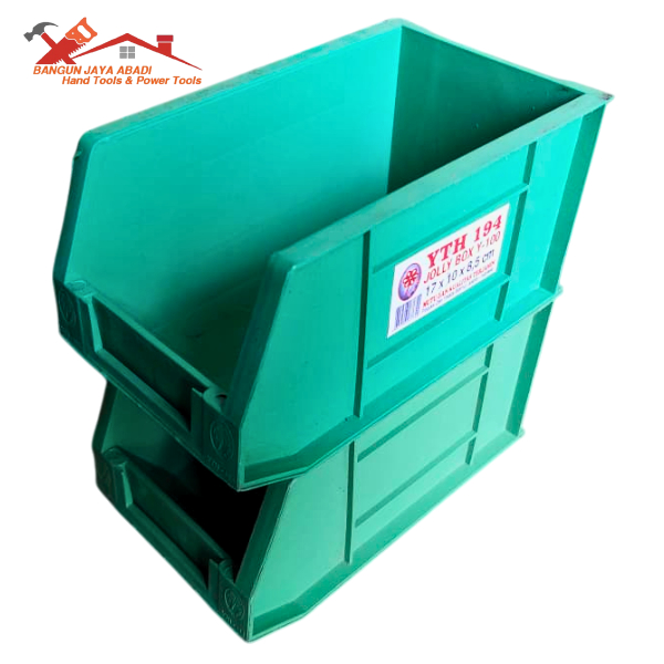 Jolly Box 194 YTH Rak Susun Kotak Baut Tempat Aksesoris Hanata Stackable Part Kecil 194 BAGUS BJA