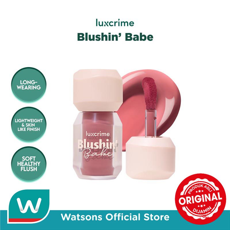 Luxcrime Blushin’ Babe Liquid Blush She’s Aura