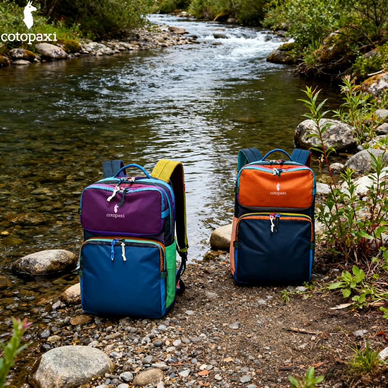 Cotopaxi Tas Ransel Warna Dopamin — Anti Air / Tas Ransel Khusus untuk Hiking, Mendaki Gunung dan Pe