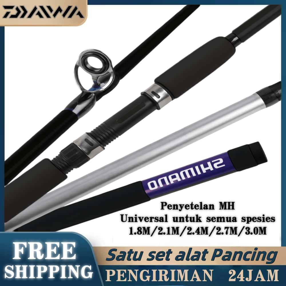 Fishing Rods Pancing Luya Joran Pancing Spinning 180cm 210cm 240cm Spinning Rod Joran Pancing Spinni