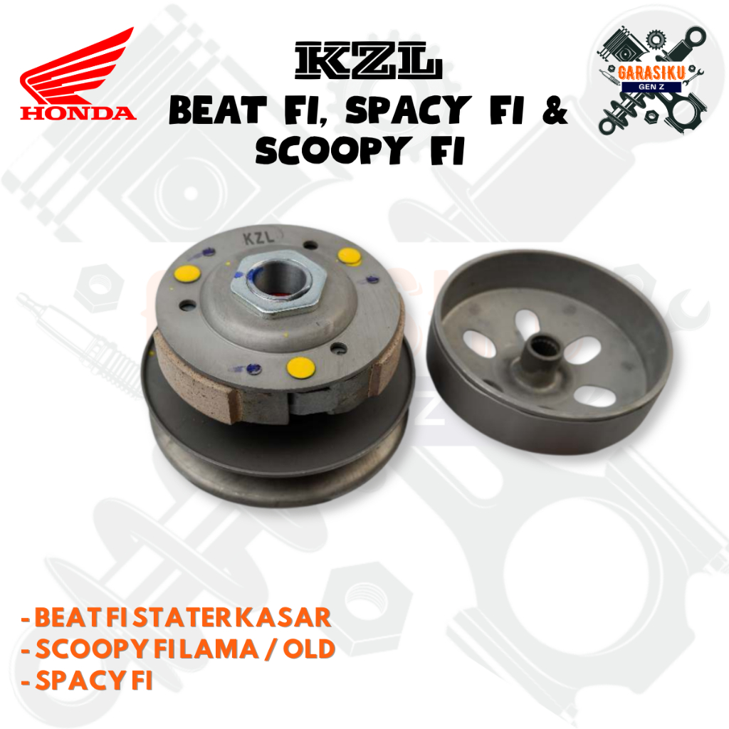 pully beat fi - puli belakang beat fi  KZL original motor sparepart
