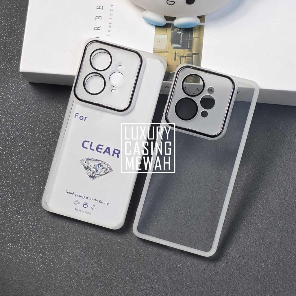 Case Clear + Lens kamera Pelindung kamera Kompatible For Realme 15 5G Realme 15 Pro