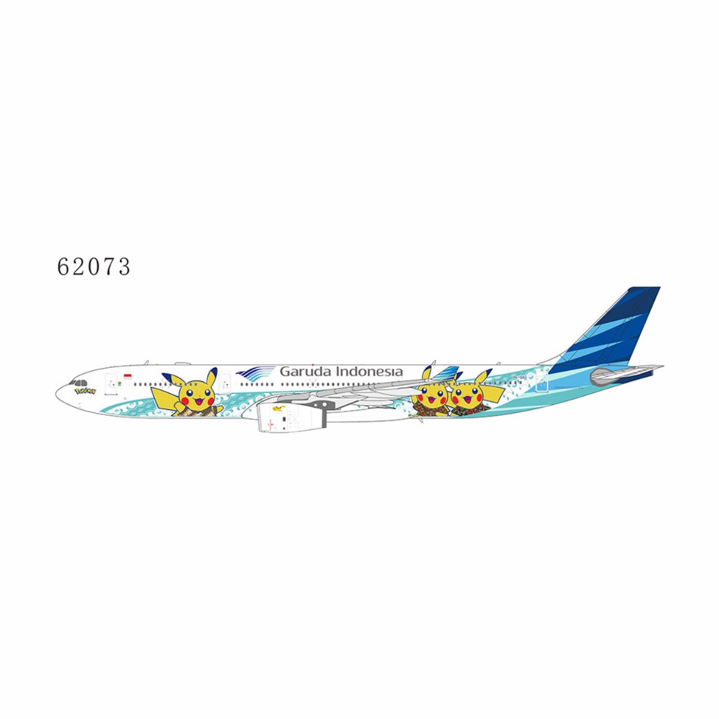 GARUDA INDONESIA AIRBUS A330-300 PK-GPY PIKACHU JETS 2 POKEMON NG MODEL 1:400