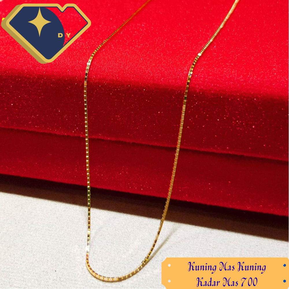 Kalung Rantai mas Kuning Baru 019 Kadar mas 700