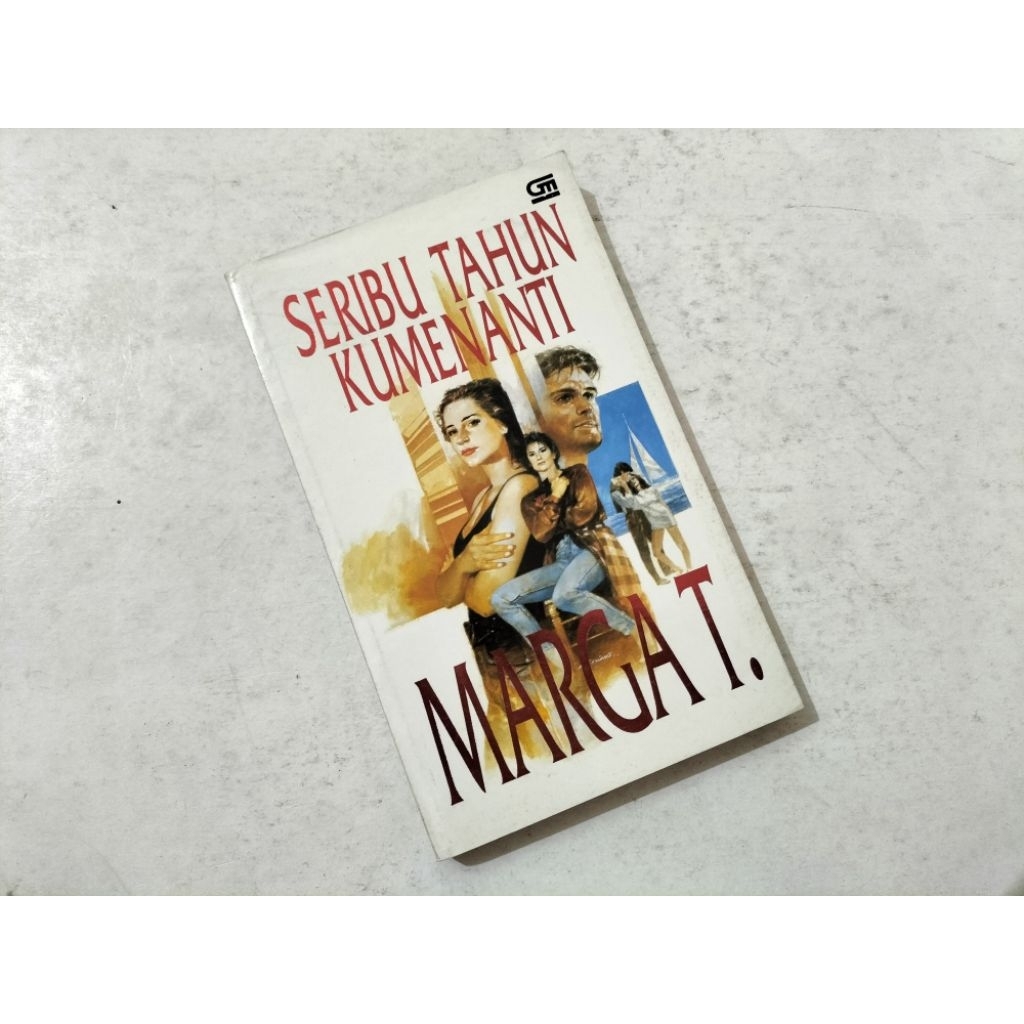 Novel Seribu Tahun Kumenanti (knid), karya Marga T