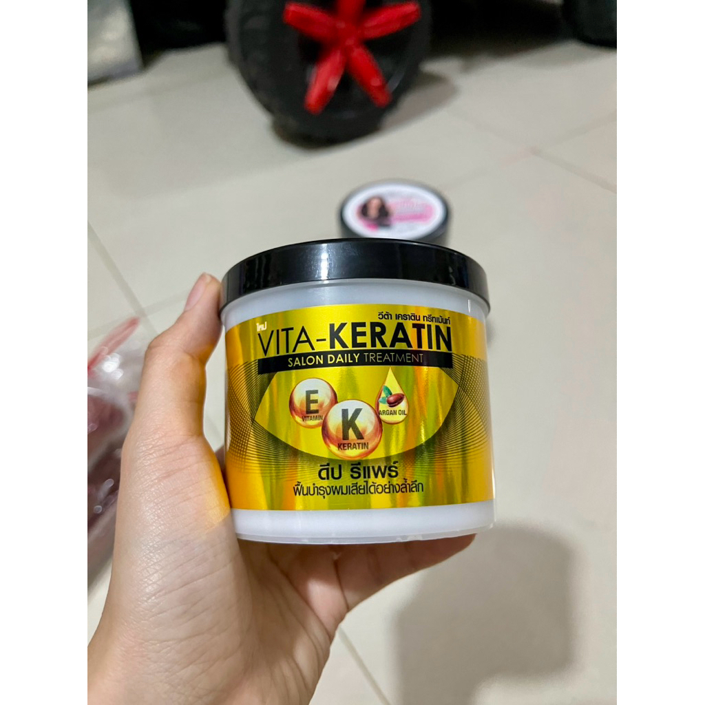 Vita keratin salon daily treatment thailand original hair mask