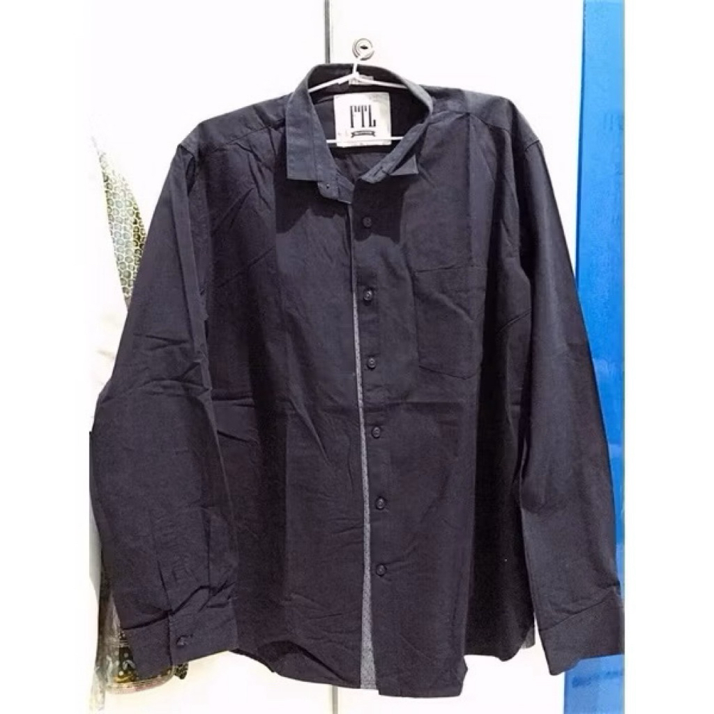 Atasan Pria FTL: Long-Sleeved Shirt (Kemeja Tangan Panjang)