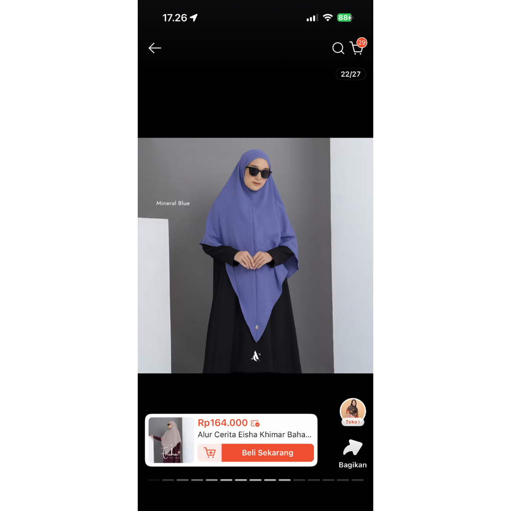 Eisha Khimar Alur Cerita