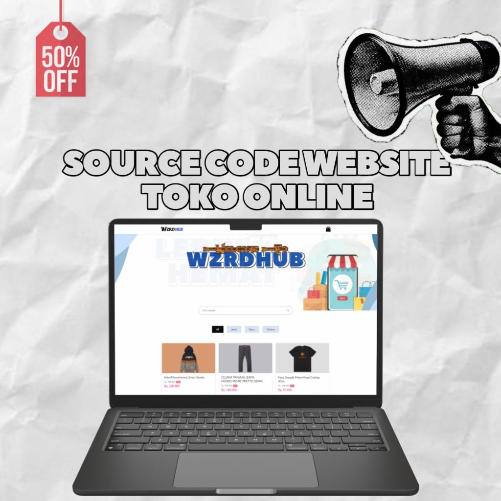 SOURCE CODE WEBSITE TOKO ONLINE CHECKOUT VIA WHATSAPP
