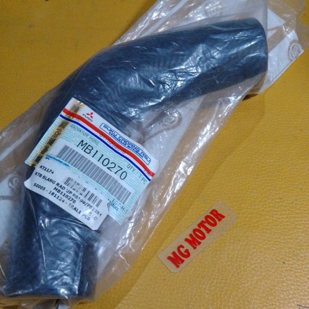 selang radiator atas ps100/120 umplung ori