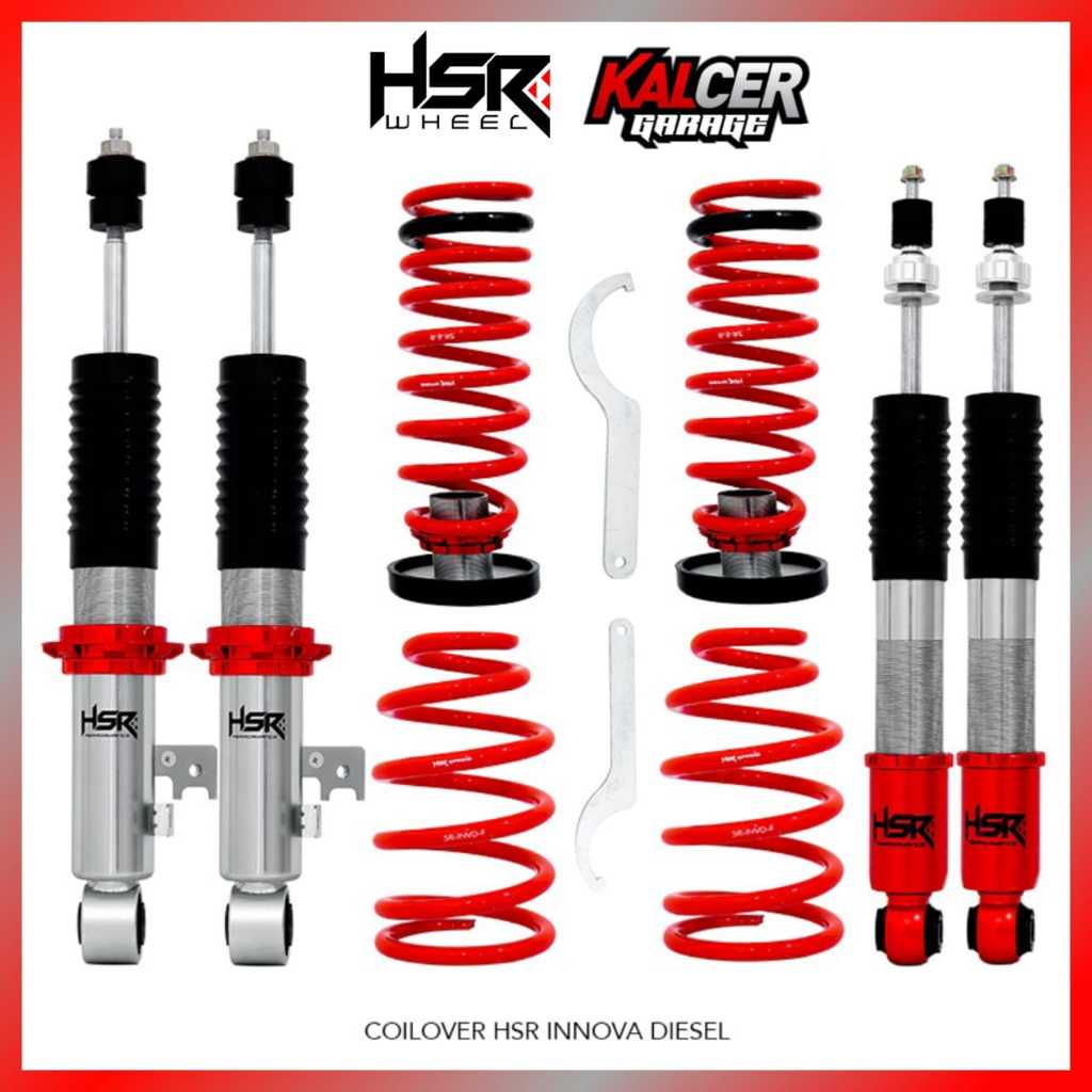 COILOVER HSR UNTUK MOBIL TOYOTA INNOVA REBORN DISEL