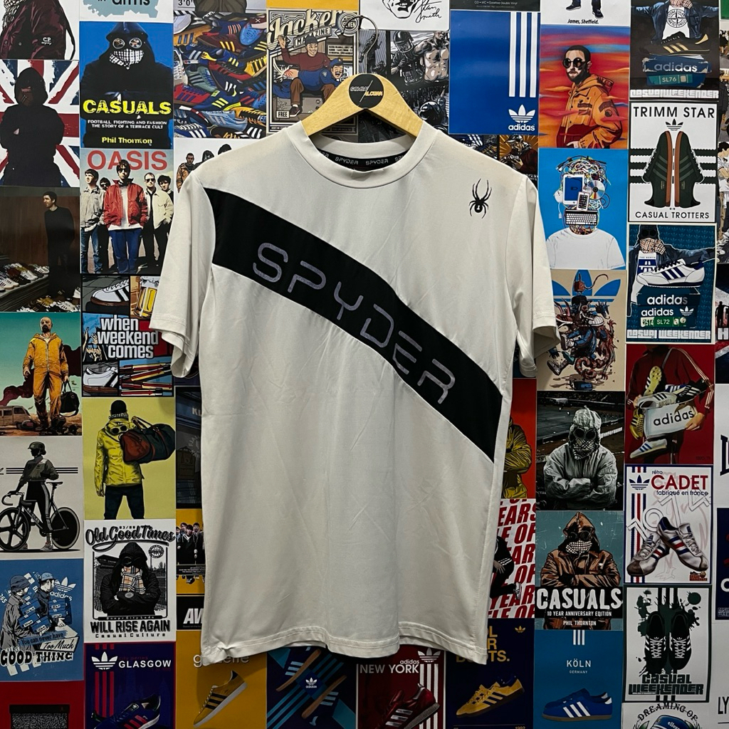 T-Shirt / Kaos Oblong / Olahraga / Vintage / Second / SPYDER