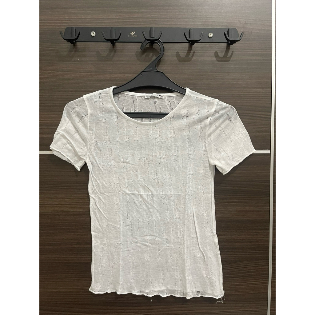 pl! top rajut zara size S