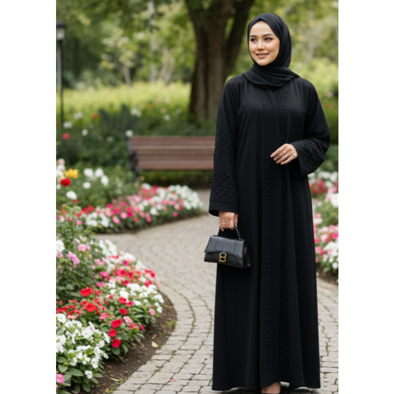 Abaya Jalabia Dubai Best Seller Exclusive Diamond | Gamis Pesta Mewah Arab
