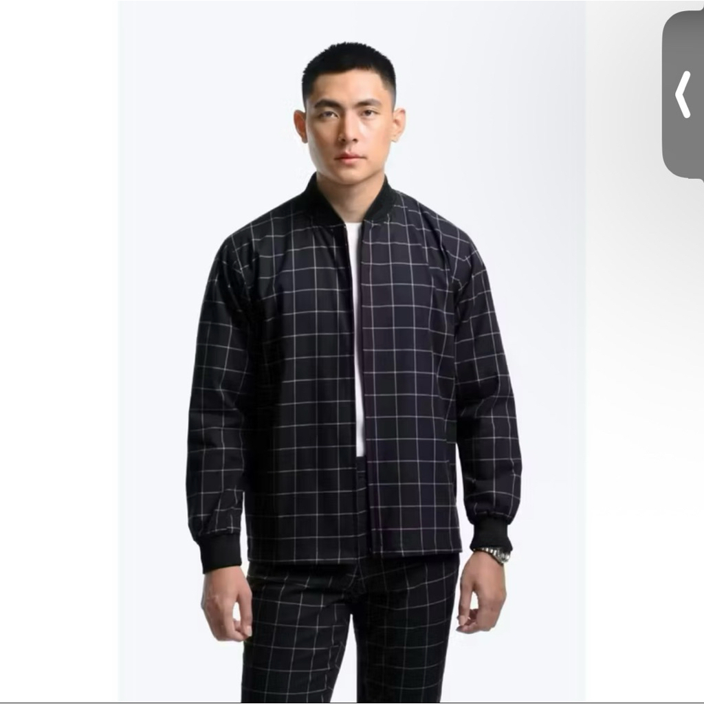 HEYMALE Archie Boomber Jacket - Black