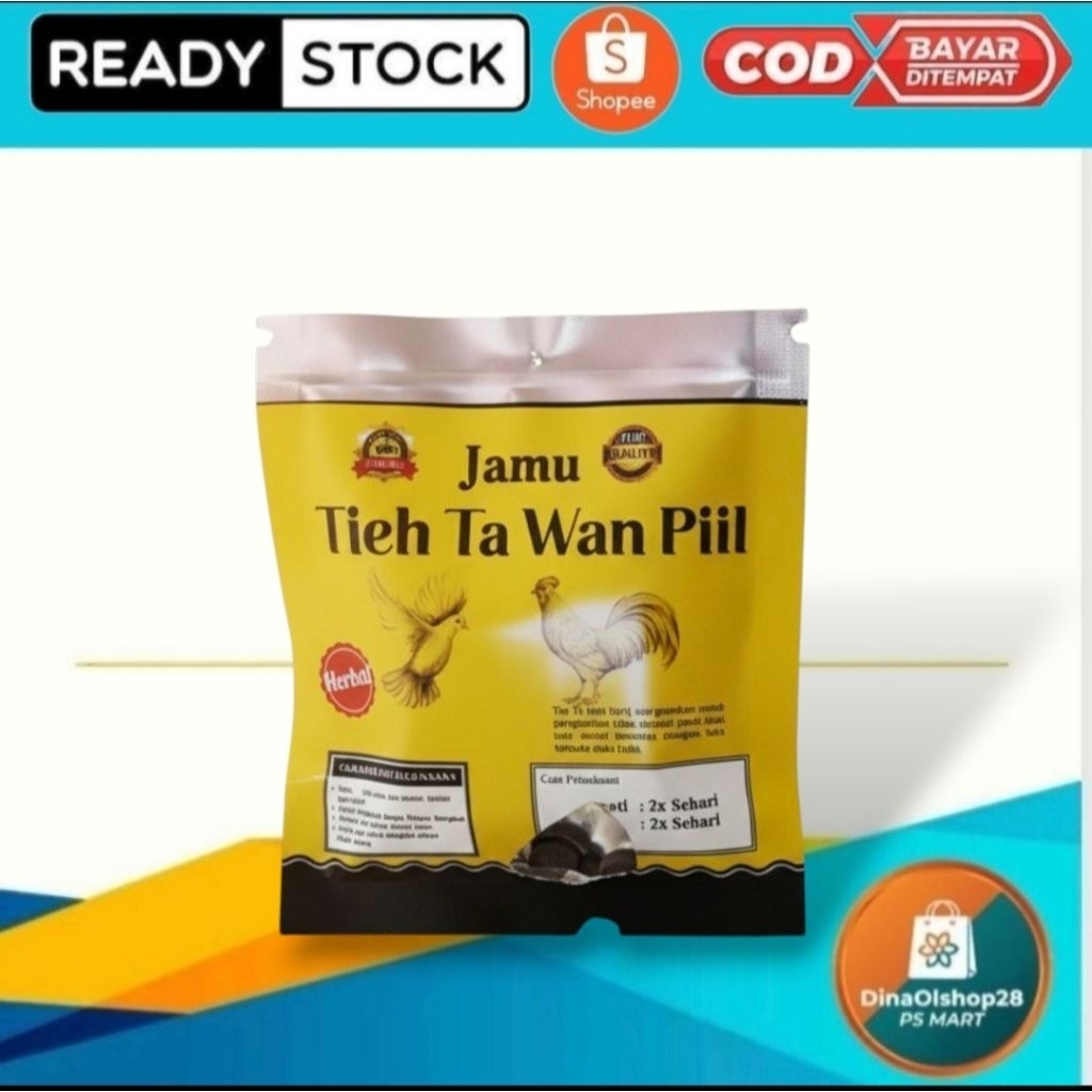 TiehTawan Pil Obat Luka dalam Merpati dan Ayam