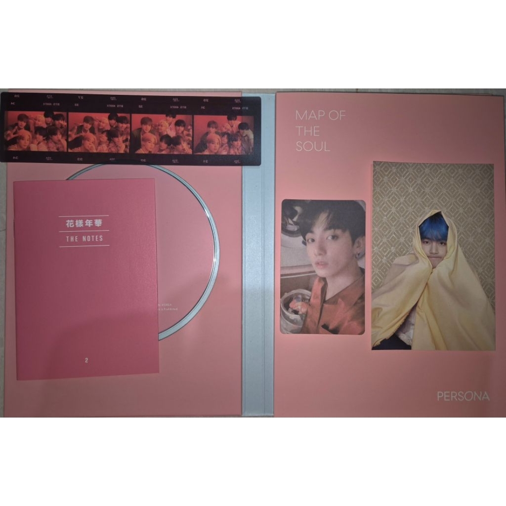 [READY STOCK] BTS MAP OF SOUL : PERSONA ALBUM VERSION 02 - PC JUNGKOOK JK AND TAEHYUNG V