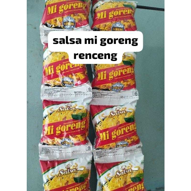 SALSA MI GORENG RENCENG 1 RENCENG ISI 10 PCS