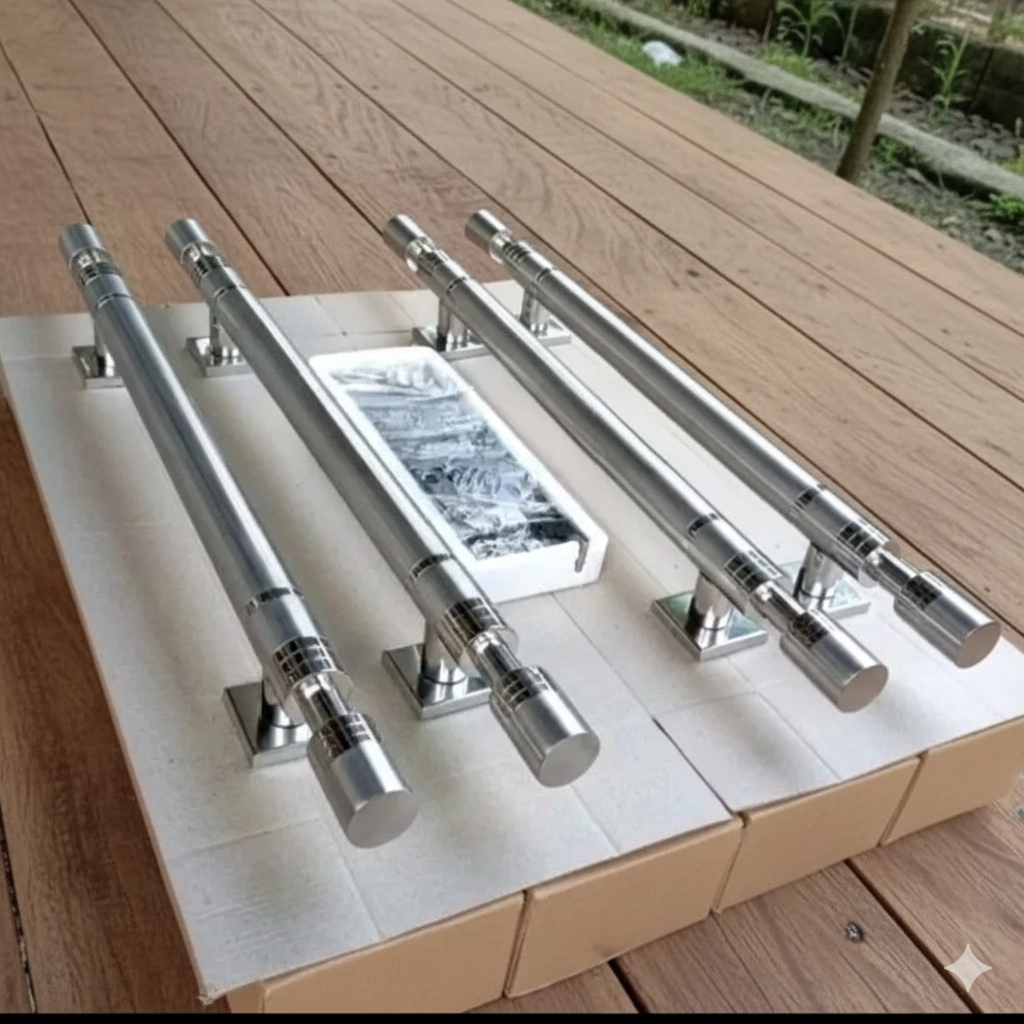 handle pintu minimalis/gagang pintu kupu tarung/handle pintu/model barbel