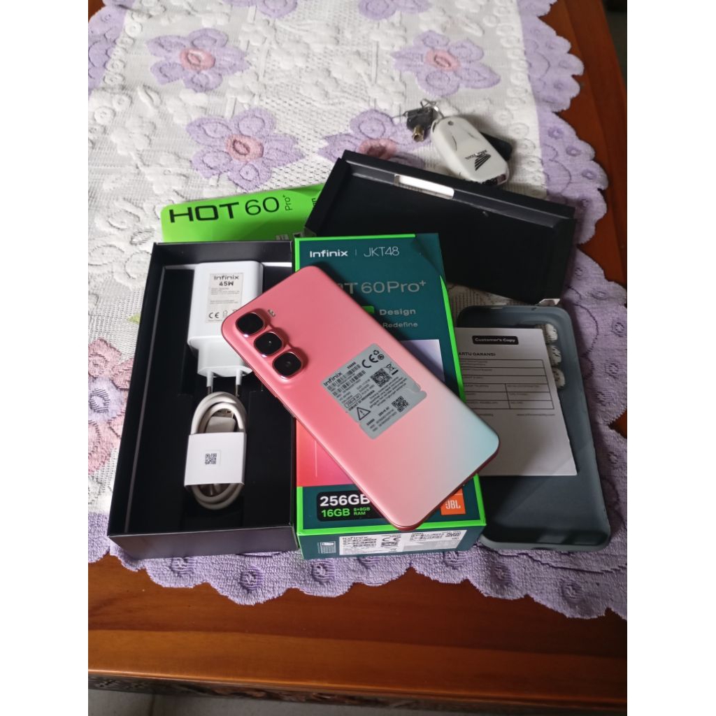 infinix hot 60 pro plus ram 8/256 seken bergaransi resmi