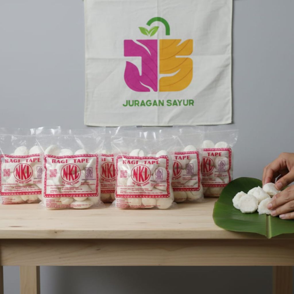 Ragi Tape NKL Original 70g 1Pack 25Butir