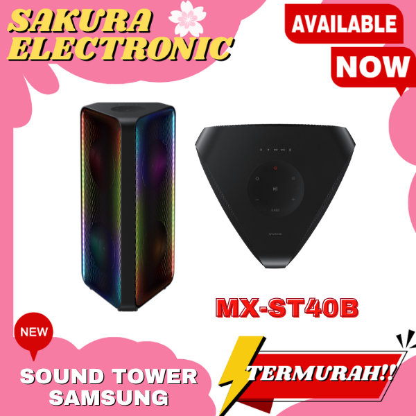 SOUND TOWER SAMSUNG MX-ST40B HOME AUDIO SPEAKER BLUETOOTH PORTABLE MX-ST40B/XD