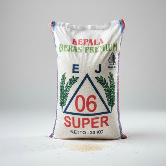 Beras Premium 06 Super 20KG Pulen Harum Putih Bersih | Beras Super Pulen | Beras Wangi untuk Rumah T