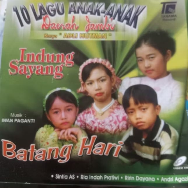 VCD Original Music 10 Lagu Anak Anak - Daerah Jambi