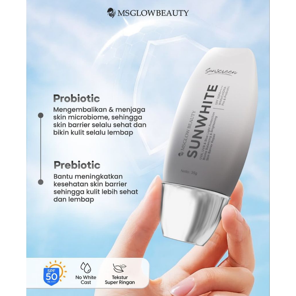 SUN WHITE SUNSCREEN MS GLOW