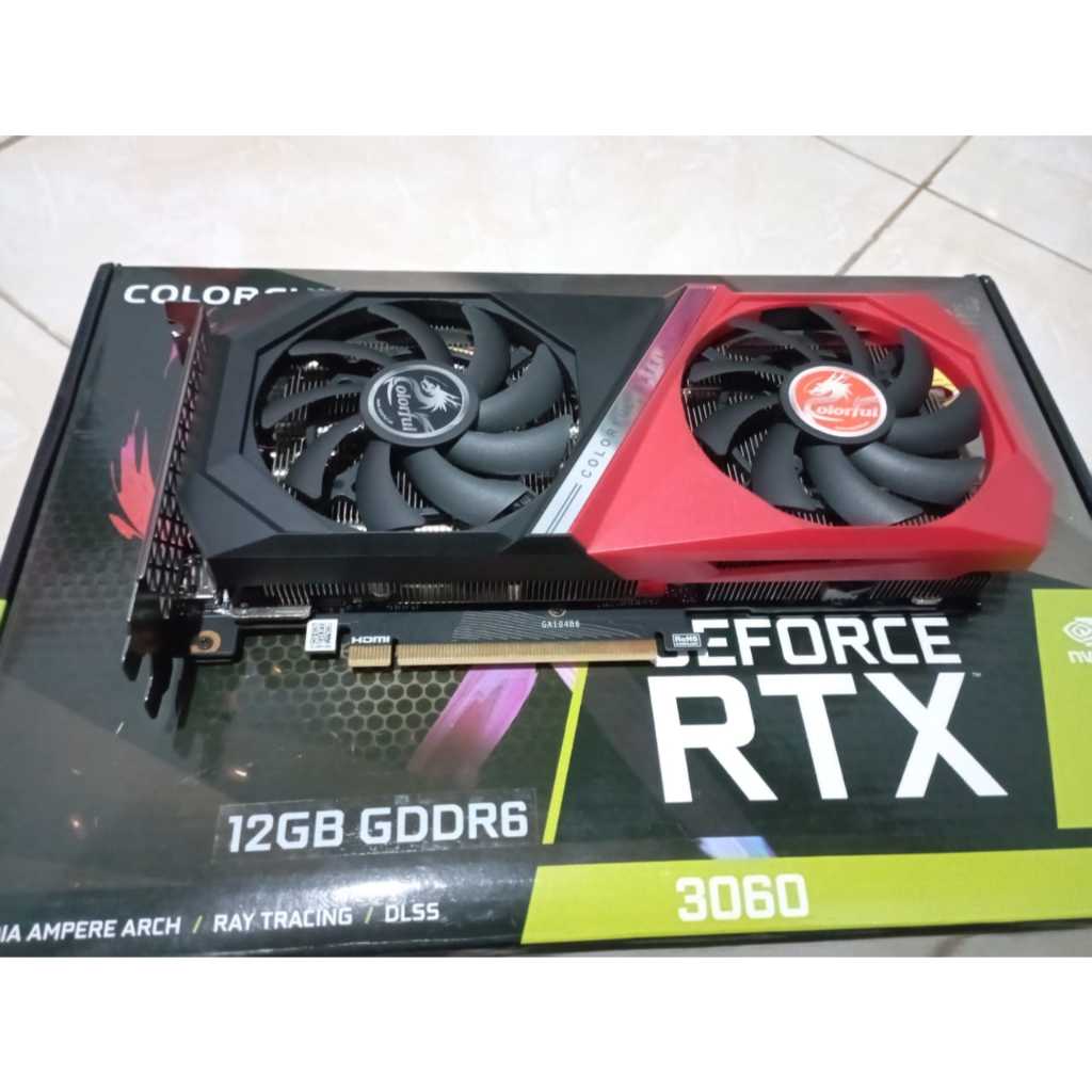 VGA Card Colorful Battle Ax Nvidia RTX 3060 12GB GDDR6 Second