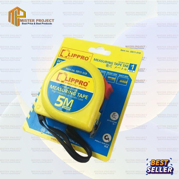 LIPPRO METERAN 5 MTR LIPRO MEASURING TAPE 5 METER S811-519