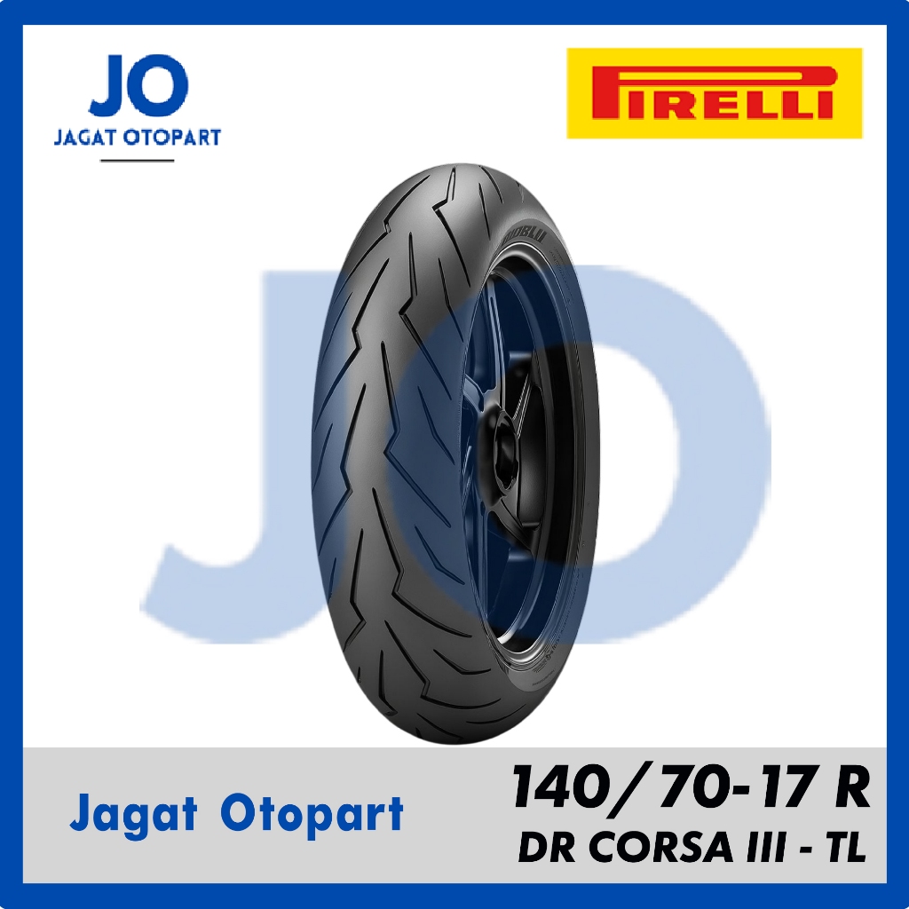 JAGAT Ban Motor Sport PIRELLI Diablo Rosso Corsa III 3 140 70 ring 17 R Tubeless
