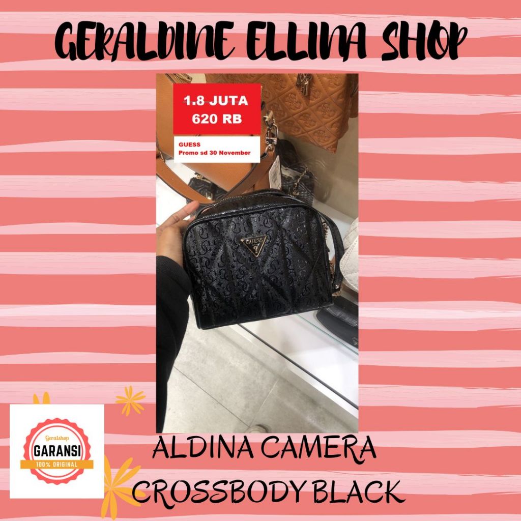 Tas sling bag Guess original store seri ALDINA CAMERA