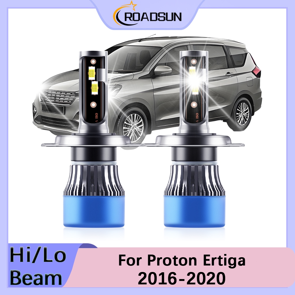 [For Proton Ertiga] 2016 2017 2018 2019 2020 Sepasang LED Lampu Depan Mobil Plug And Play 12V 160W 1