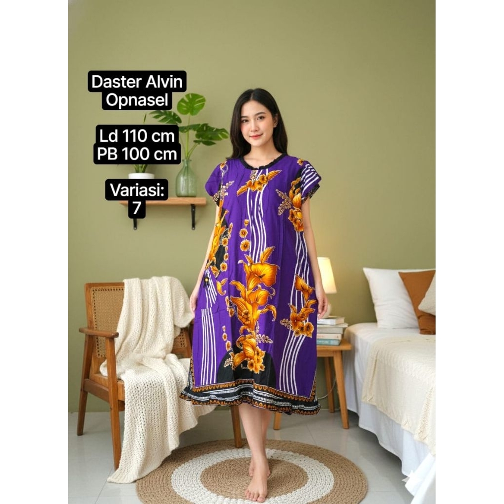 Daster Sikak, Daster Melati, Daster Asanti, Daster Anita, Opnasel, Sikak Dari Batik Alvin (KT Melati