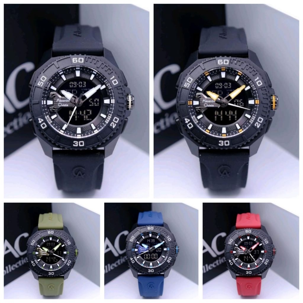 JAM TANGAN PRIA ALEXANDRE CHRISTIE AC9502MHR AC 9502 MHR ORIGINAL GARANSI RESMI 1 TAHUN