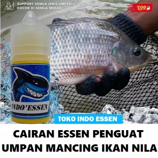 CAIRAN ESSEN PENGUAT AROMA UMPAN MANCING IKAN NILA MEDIA UMPAN LUMUT CACING PELET LIAR DAN HARIAN