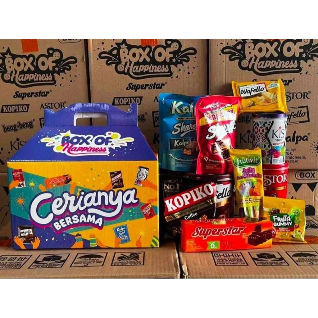 HAMPERS BOX HAPPINESS Mayora