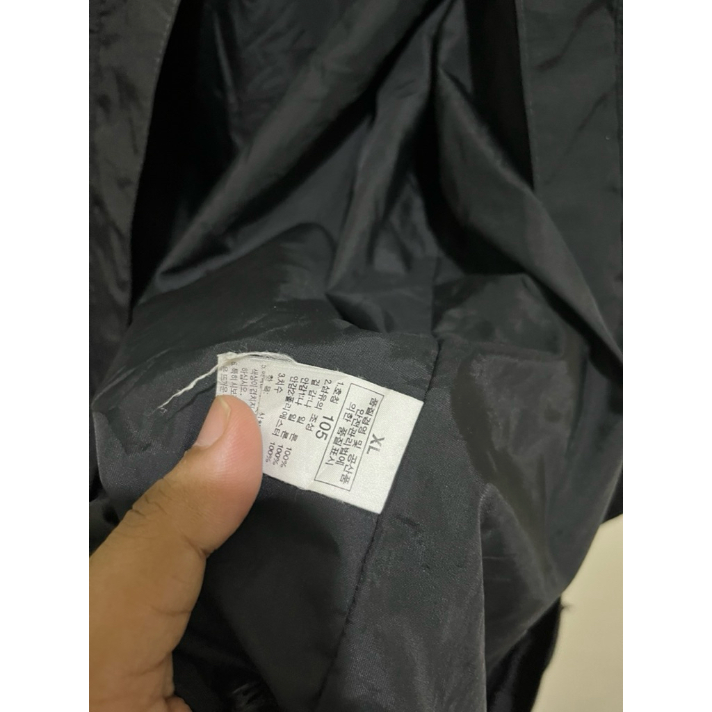 Jaket tnf hyvent the north face used hitam size fit XL