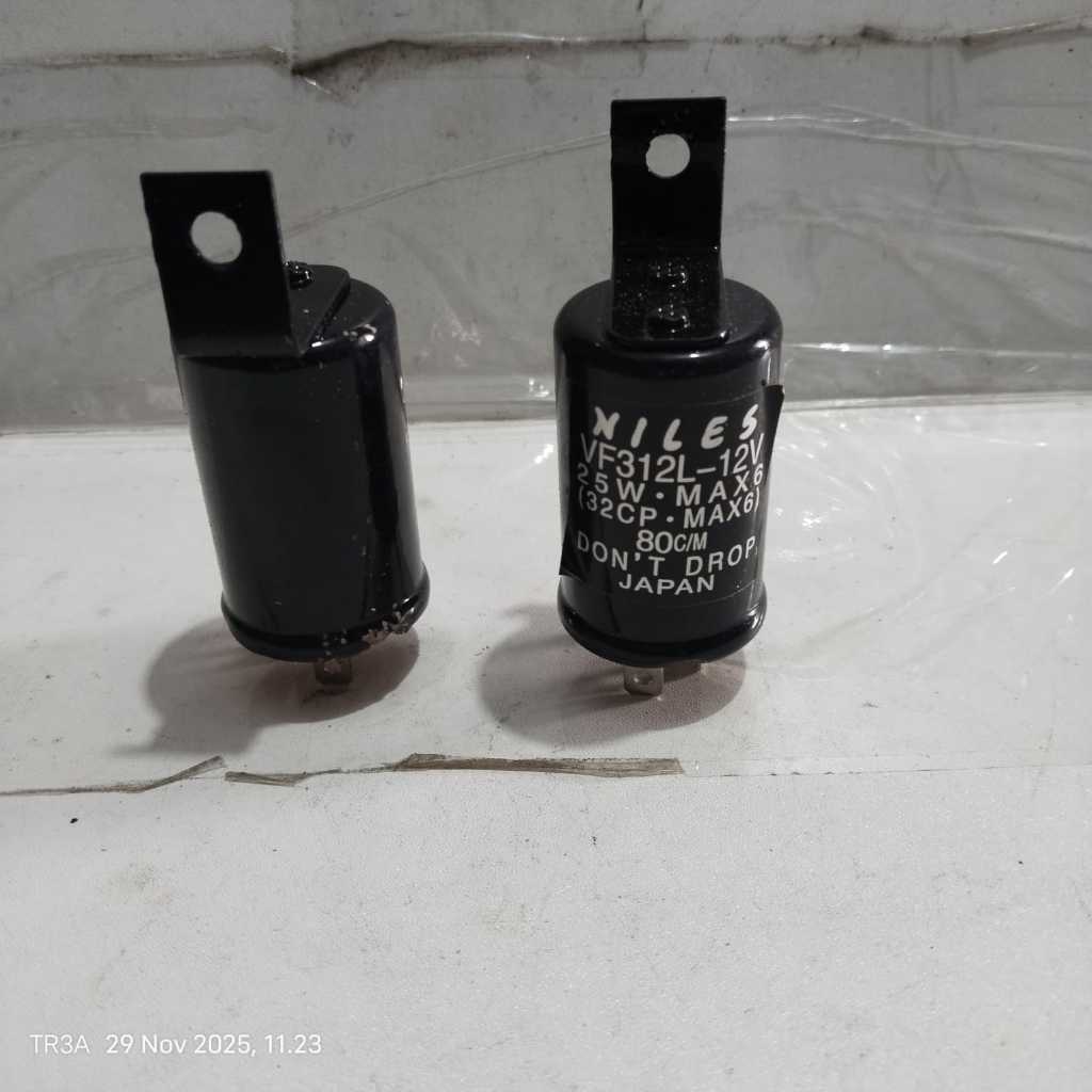 Flasher Sen Niles 12V Kaki 3 Universal ORI