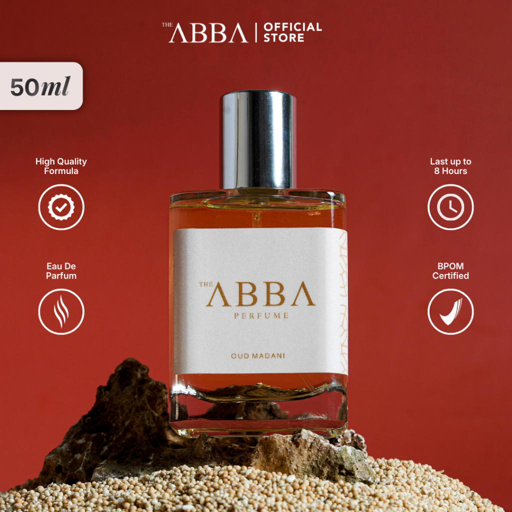 Parfum Arabian OUD MADANI ABBA EDP 50ml – Wangi Elegan Tahan Lama – Best Seller Unisex