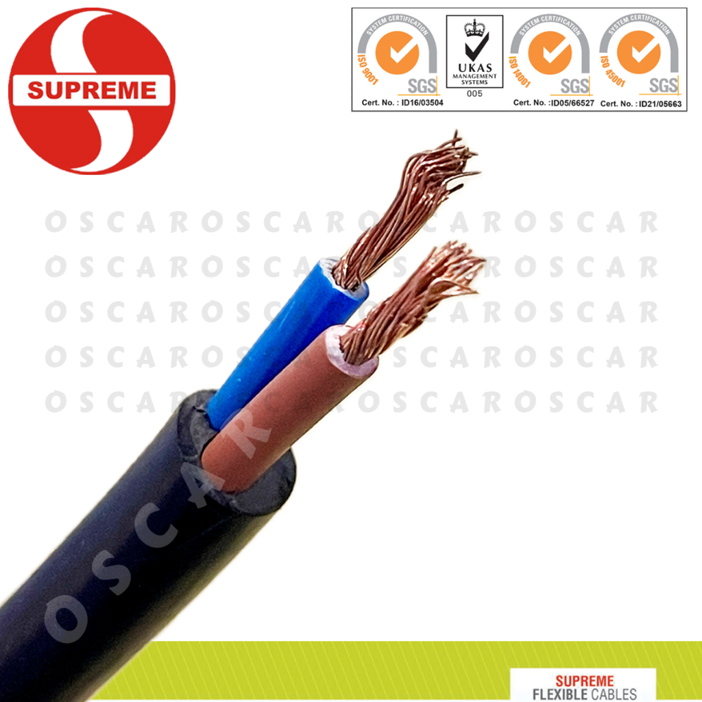 KABEL SUPREME NYMHY Black NYYHY 2X2,5 mm FLEXIBLE SNI LMK
