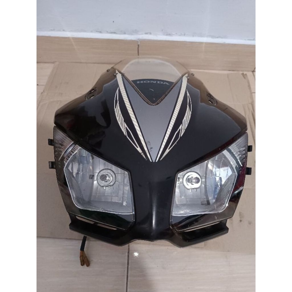 headlamp batok set lampu reflektor CBR k45a 2014-2015 original copotan normal