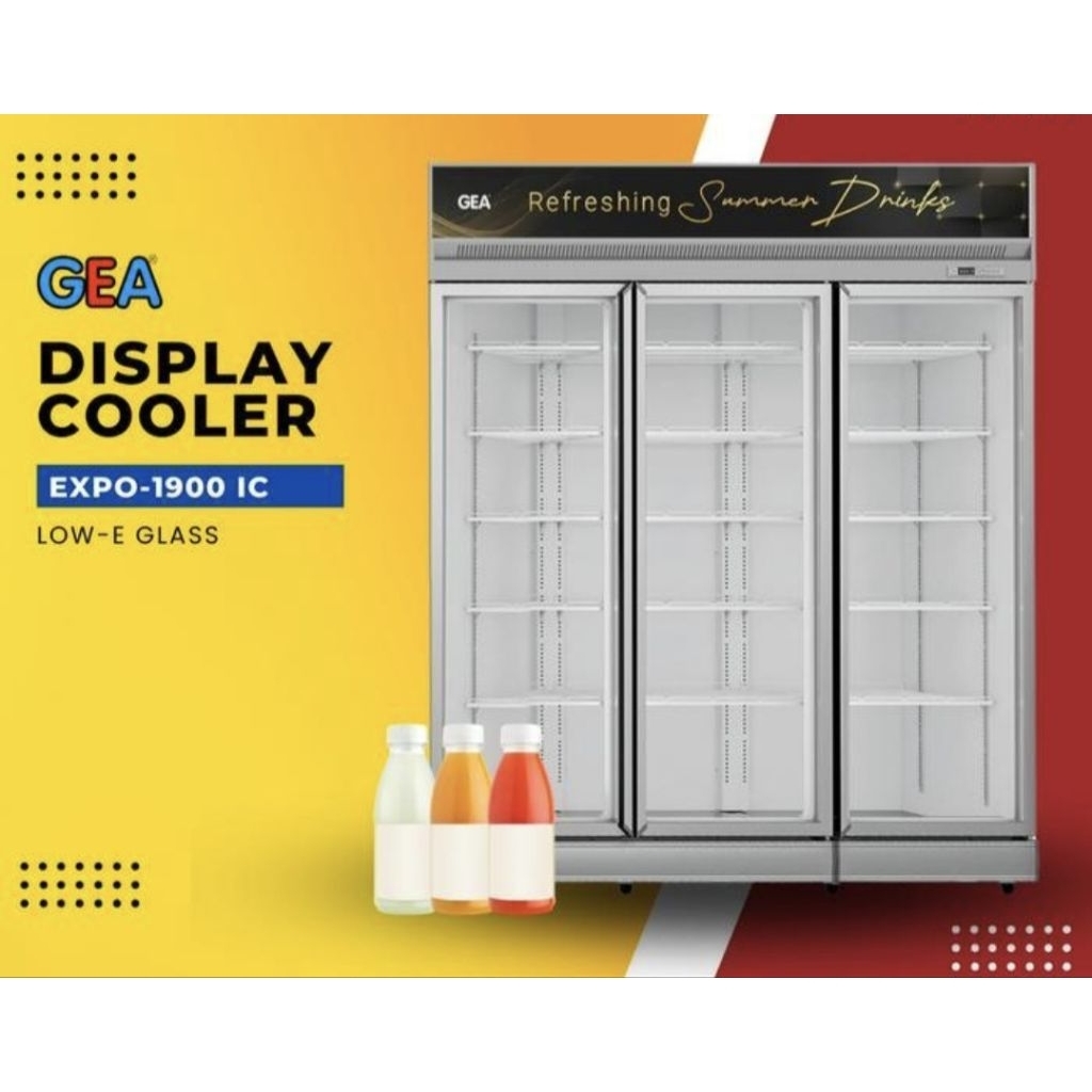 SHOWCESE GEA 3 PINTU EXPO 1900 IC