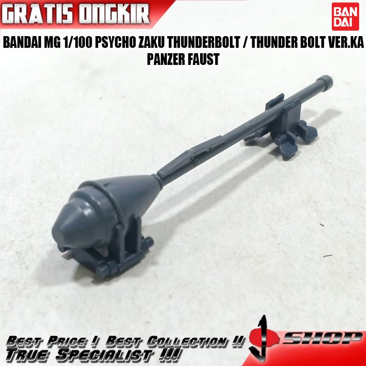 BANDAI MG 1/100 PSYCHO ZAKU THUNDERBOLT / THUNDER BOLT VER.KA PANZER FAUST MG2060