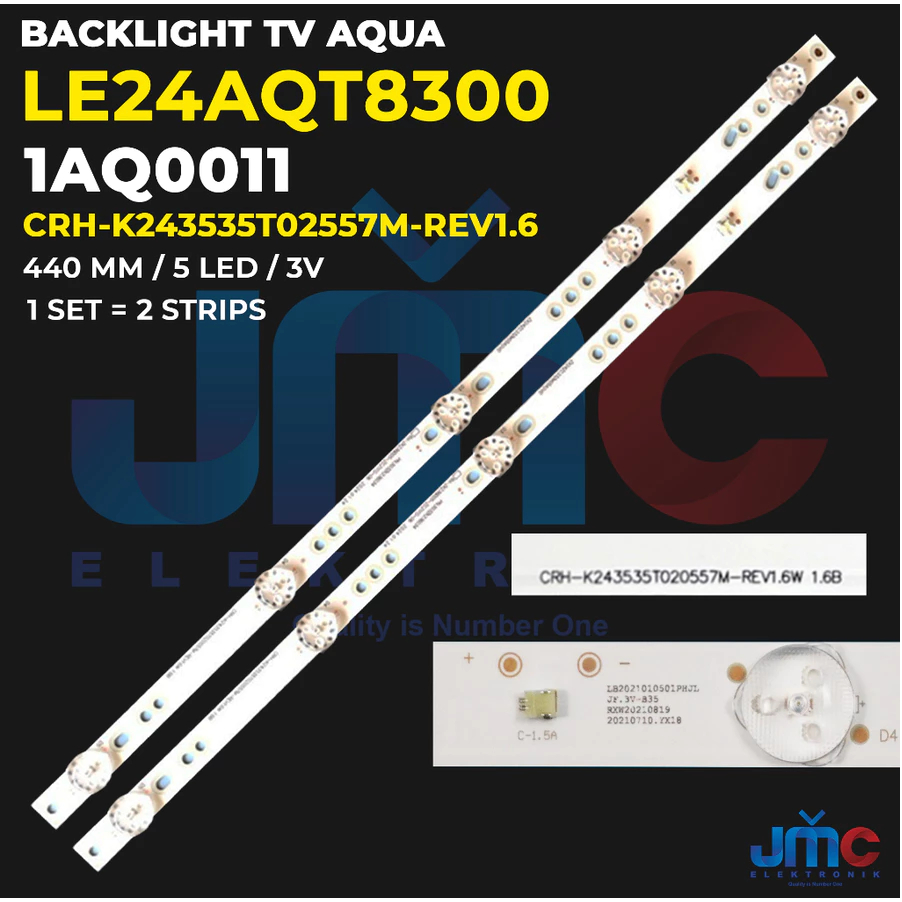 BACKLIGHT TV LED AQUA 24 INCH LE24AQT8300 24AQT8300