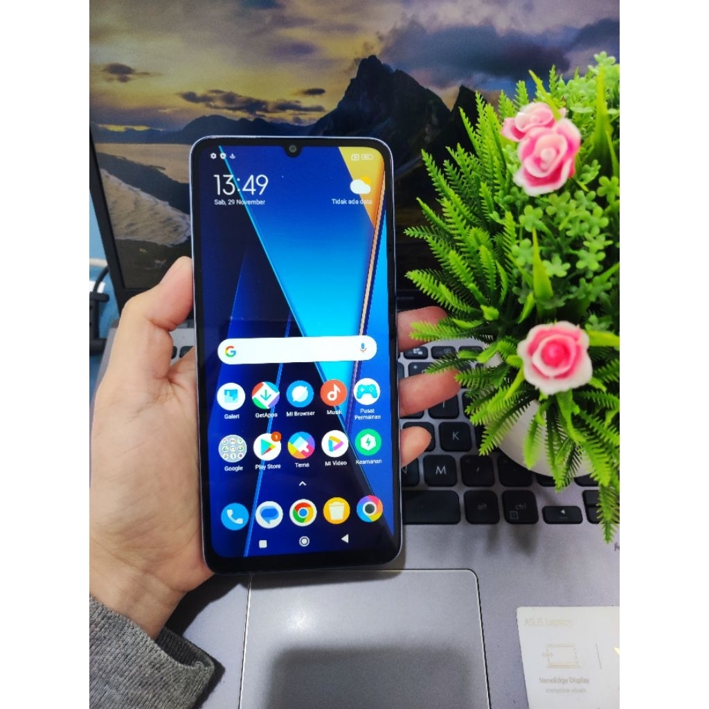 HP HAPE XIAOMI POCO C65 ORIGINAL SECOND